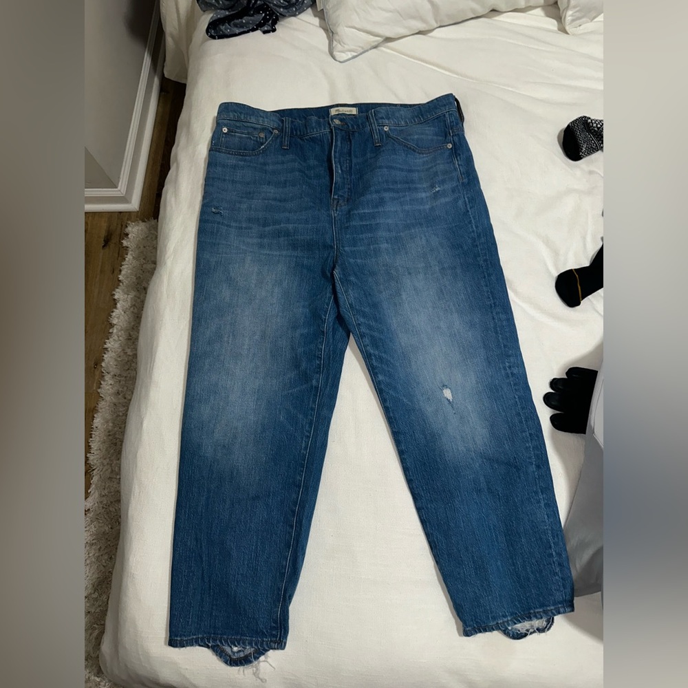 Madewell classic straight jean